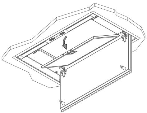 NOVY CRYSTAL 26080 - CRYSTAL 26082 - Zugang zum Fettfilter - 1