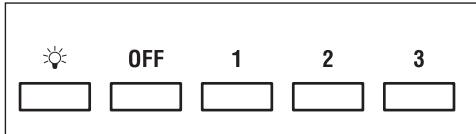 FALMEC FUTURA - BEDIENFELD MIT 5 TASTEN - 1