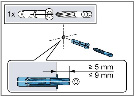 NEFF D96BMV5N5B - D96BMV5N5 - Monter la suspension de l'appareil - 3