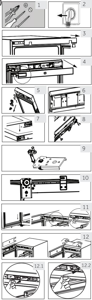 HAIER HWS84GA - Assembly steps(except HWS49GAE,HWS66GGE) - 1