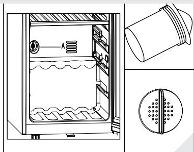 HAIER HWS84GA - Mise en place du filtré: - 1