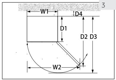 HAIER HWS84GA - Przestrzen wentylacyjna - 1