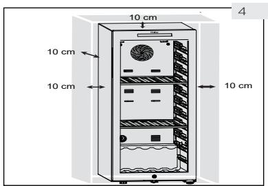 HAIER HWS84GA - Ventilation space - 2