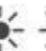 NOVY VISION 7830  -  VISION 7838 -  VISION 7840 - Anzeige: 4 blinkende Anzeigeleuchten - 4