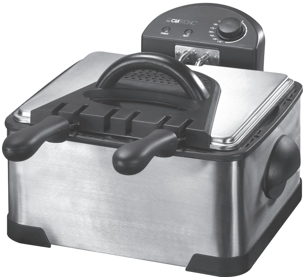 CLATRONIC FR 3195  -  273531 -  FR 3195 INOX 4L 2000 - Bedienungsanleitung/Garantie - 1
