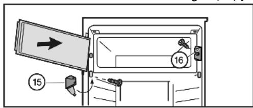 LIEBHERR KP280 - Inversion de la porte du compartment de réfrigération - 2