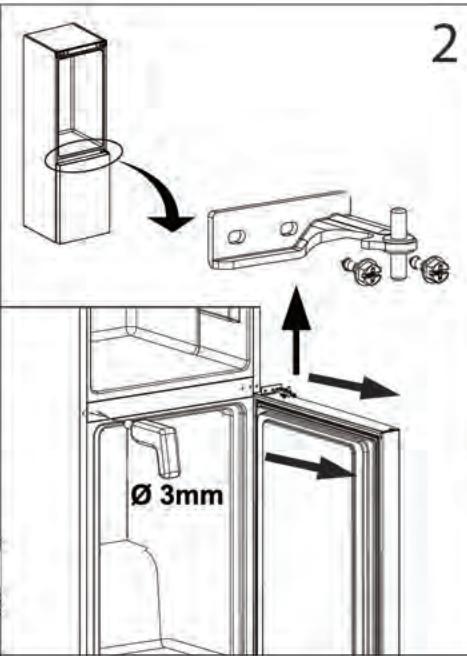 INDESIT LI70FF1X - La température est élevée à certains endroits de l'extérieur du réfrigérateur. - 2
