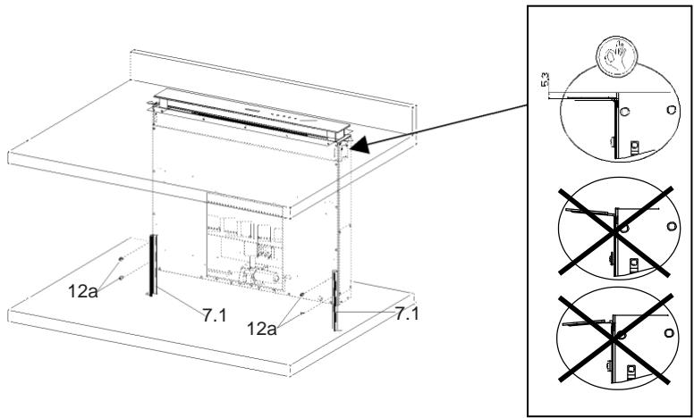 FRANKE DOWNDRAFT FDW 908 IB XS B - Dikkat: - 1