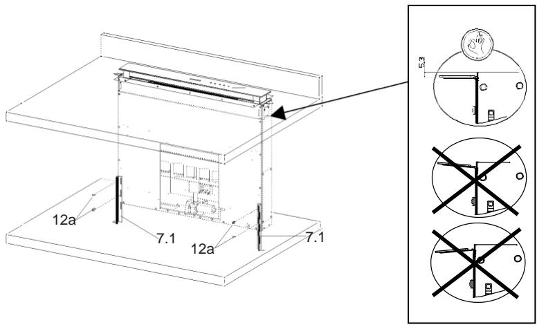 FRANKE DOWNDRAFT FDW 908 IB XS B - Upozornéni: - 1
