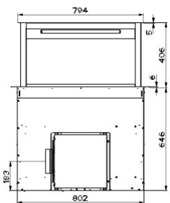 FRANKE DOWNDRAFT FDW 908 IB XS B - UDRZBA - 6