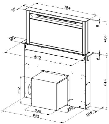 FRANKE DOWNDRAFT FDW 908 IB XS B - UDRZBA - 5