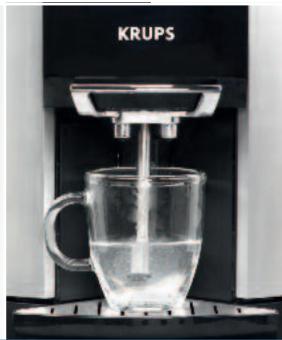 KRUPS ESPRESSERIA EA9000 - ■ Leche caliente con espuma - 9