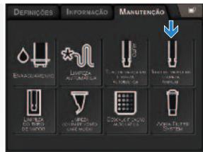 KRUPS ESPRESSERIA EA9000 - Menu "Manutenção" - 4