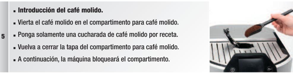 KRUPS ESPRESSERIA EA9000 - Espresso preparado por medio del menú “Café molido” - 2