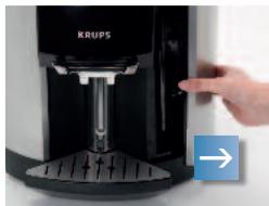 KRUPS ESPRESSERIA EA9000 - Principales manipulations de l'appareil - 5