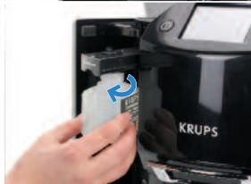 KRUPS ESPRESSERIA EA9000 - ■ Changing the cleaning liquid bottle - 3
