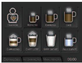 KRUPS ESPRESSERIA EA9000 - MENU "FAVORITOS" - 2