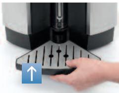 KRUPS ESPRESSERIA EA9000 - Esvaziar os recipientes de recolha de pingos - 6