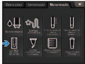 KRUPS ESPRESSERIA EA9000 - Menu "Manutenção" - 9
