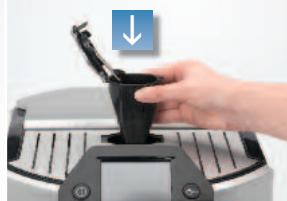 KRUPS ESPRESSERIA EA9000 - ■ Nettoyage de la trappe à mouture - 5