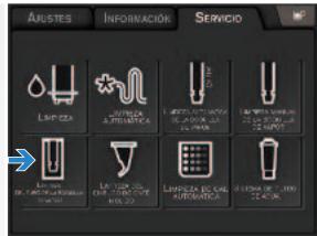 KRUPS ESPRESSERIA EA9000 - ■ Limpieza de la bandeja de limpieza de la boquilla de vapor - 1