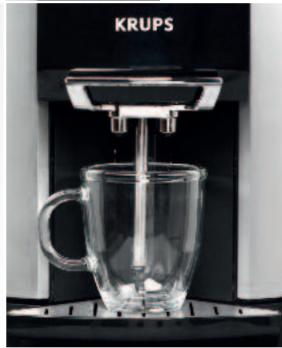 KRUPS ESPRESSERIA EA9000 - ■ Leite quente com espuma - 9