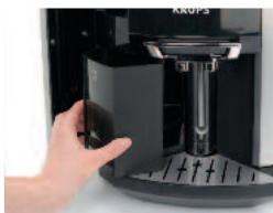 KRUPS ESPRESSERIA EA9000 - ■ Emptying the used coffee collector - 2