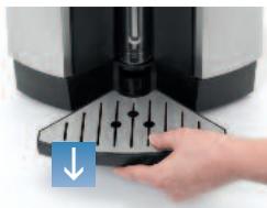 KRUPS ESPRESSERIA EA9000 - ■ Vaciar las bandejas de goteo - 1
