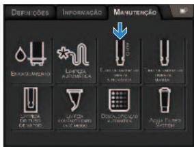 KRUPS ESPRESSERIA EA9000 - Menu "Manutenção" - 1