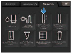 KRUPS ESPRESSERIA EA9000 - Menú de mantenimiento - 1