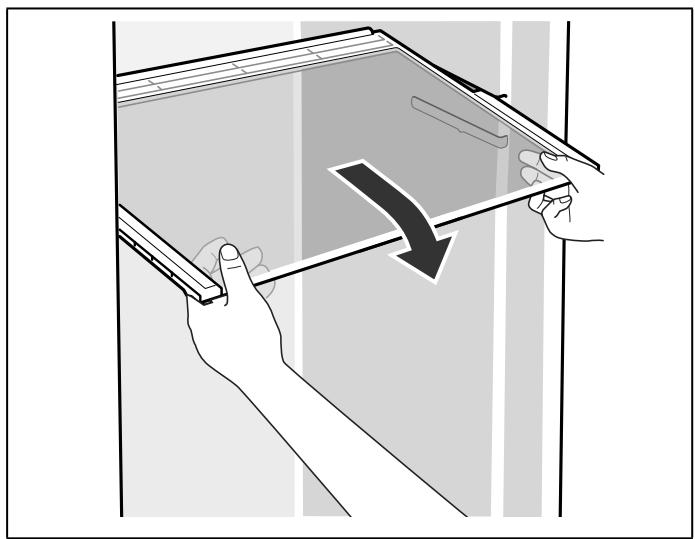PHILIPS LM9012/20 L OR BARISTA - Estrarre i ripiani di vetro - 1