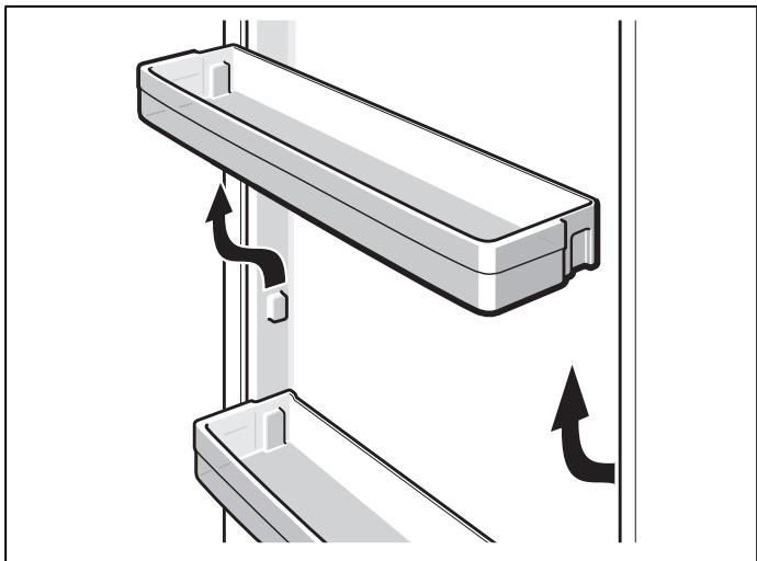 PHILIPS LM9012/20 L OR BARISTA - Ablagen in der Tur herausnehmen - 1