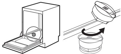 IKEA LAGAN - Remplissage du réservoir de sel régénérant - 1