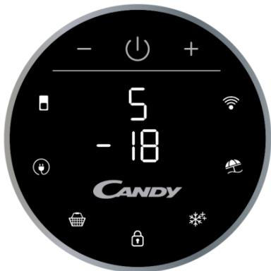 CANDY CCBF6182WFH - KPYTJIbI INCIIJEI - 1