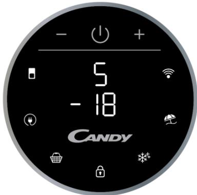 CANDY CCBF6182WFH - VERTICAL DISPLAY - 2
