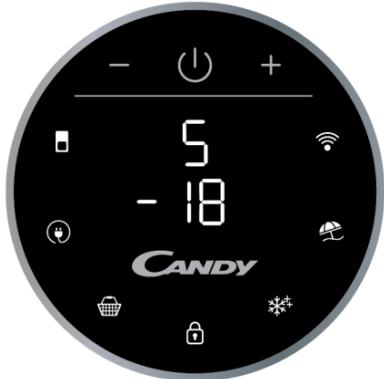 CANDY CCBF6182WFH - WYSIWETLACZ PIONOWY - 2