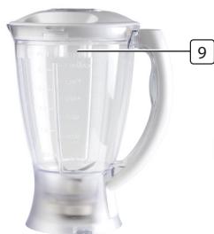 TRISTAR MX-4168 - ONDERDELENBESCHRIJVING - 2