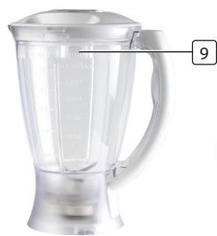 TRISTAR MX-4168 - DESCRIZIONDE DELLE PARTI - 2