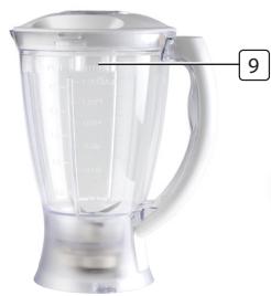 TRISTAR MX-4168 - TEILEBESCHREIBUNG - 1