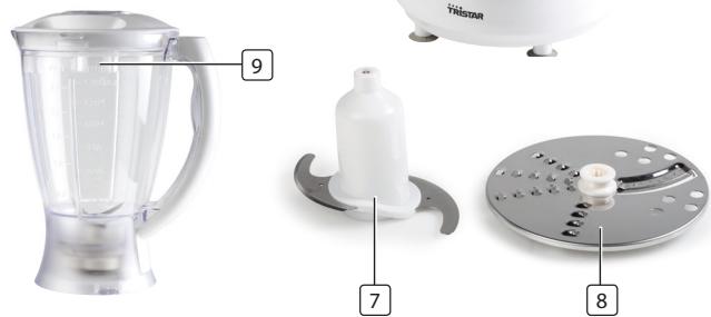 TRISTAR MX-4168 - DESCRIPTION DES PIECES - 1