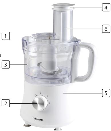 TRISTAR MX-4168 - POPIS SOUÇÁSTİ - 1