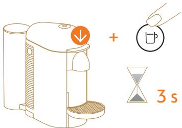 KRUPS NESPRESSO VERTUO NEXT XN910 - Press the button - 1