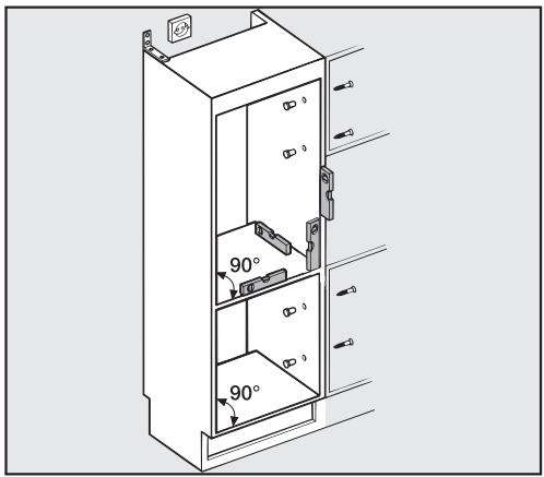 MIELE K34122I - Porte du compartiment de congélation - 4