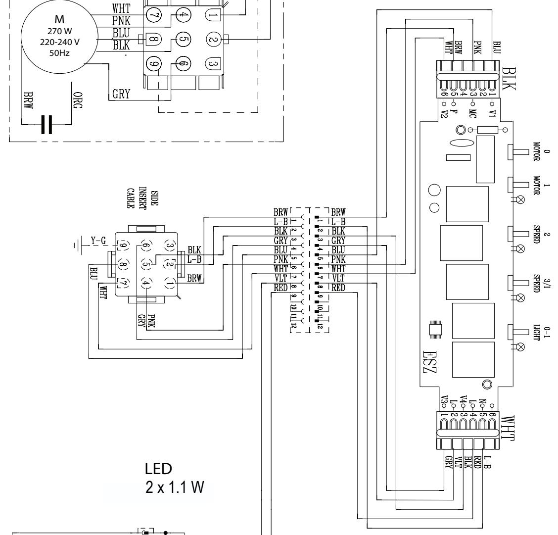 ROBLIN MINERALE - WANNEER EEN ELEKTRISCH ONDERDEEL BESCHADIGD RAAKT, MAG DIT ALLEEN WORDEN VERVANGEN DOOR EEN DOOR DE FABRIKANT ERKEND REPARATIEATELIER, AANGEZIEN SPECIALAAL GEREEDSCHAP IS VEREIST - 3