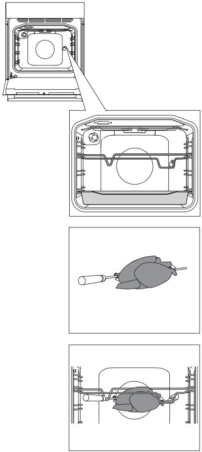 GORENJE BO636E11X - Cooking with the rotisserie (depending on the model) - 1
