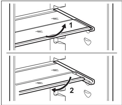 AEG-ELECTROLUX RCB93734KX - Uso de un estante plegable - 1