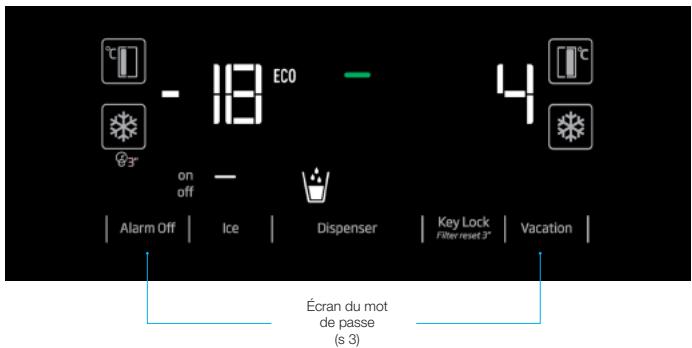 BEKO GN163131ZIE - Activation de l'avertisseur pour le remplacement du filtre à eau - 2