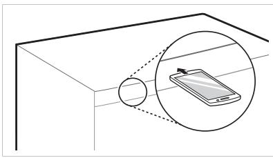 LG GBP32DSKZN - Panel displeja sa nachádza vo vnútri chladničky. - 1