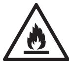 LG GBP32DSKZN - Risc de incendiu și de materiale inflamabile - 1