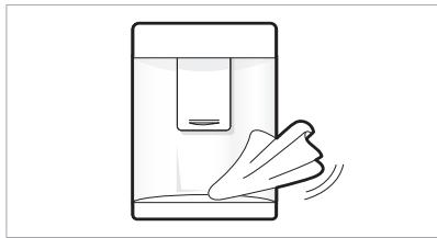 LG GBP32DSKZN - Cleaning the Water Dispenser Cleaning the Dispenser Tray - 1